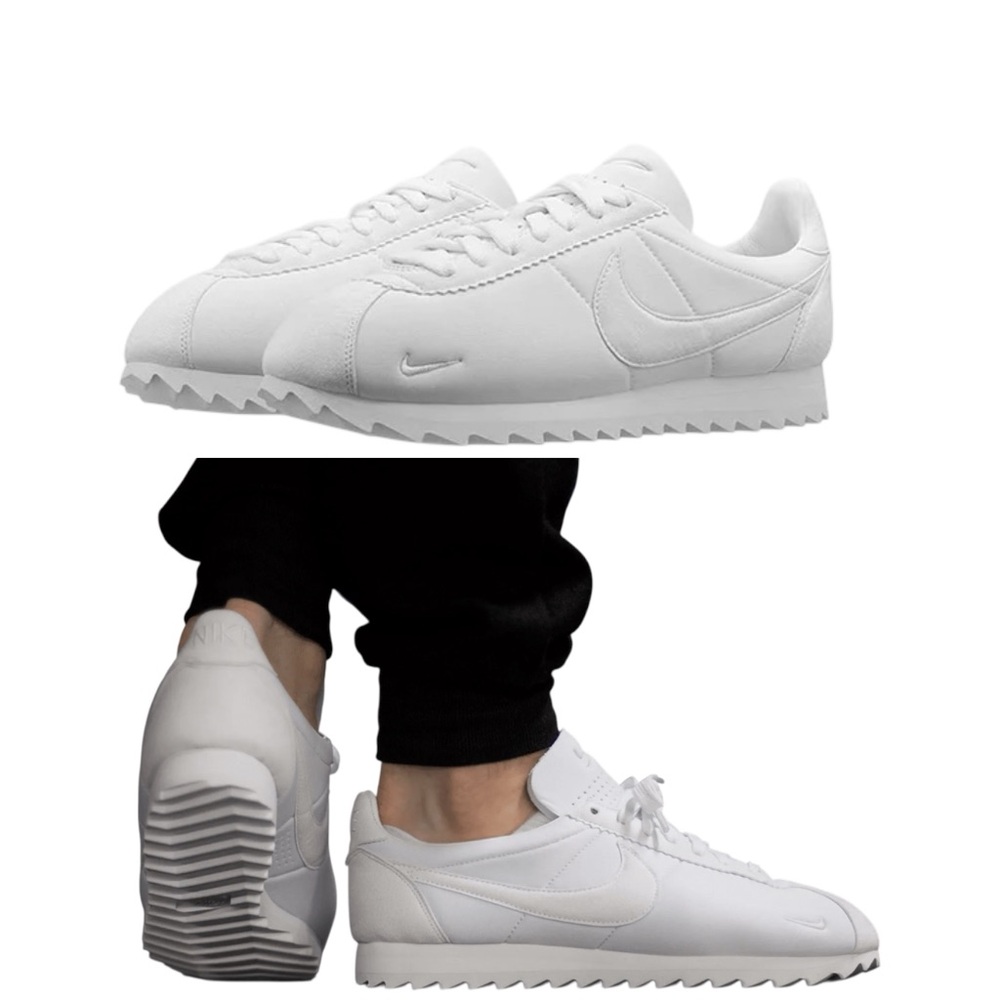 Nike Classic Cortez Shark Low SP Big Tooth Sneakers, M6, W7